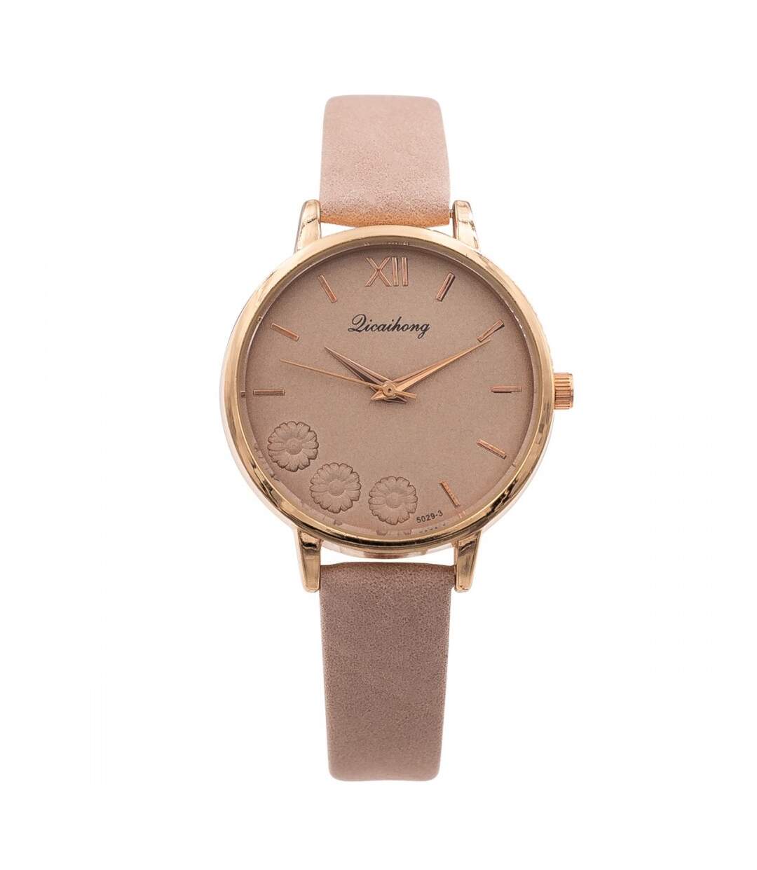 Magnifique Montre Femme Rose CHTIME