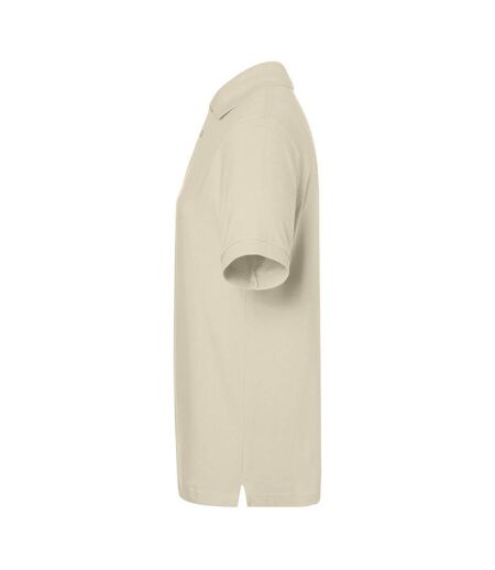 Polo Classic Homme Beige Gris James And Nicholson