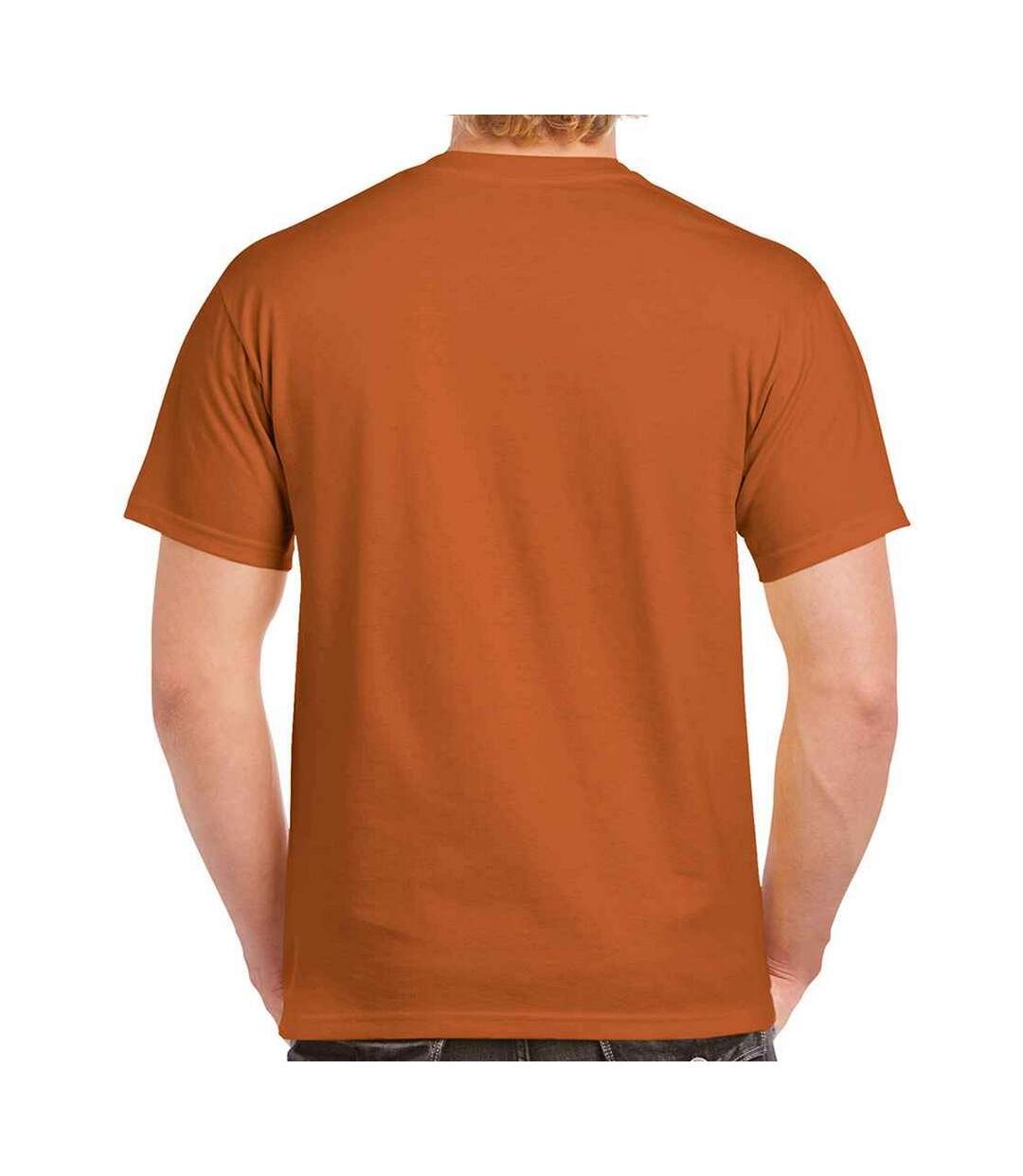 T-shirt Adulte Orange Texas Gildan-2