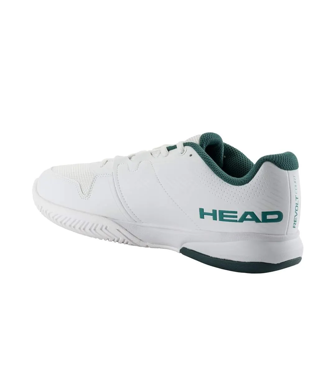 Mens Revolt Tennis Shoes White Head-2