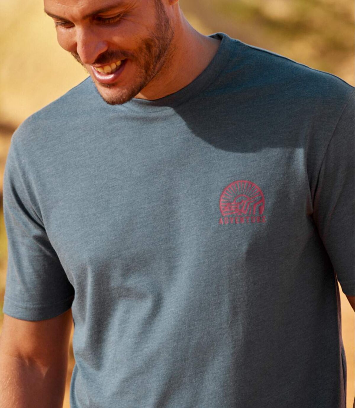 3er-Pack T-Shirts Adventure Atlas For Men