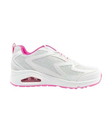 Baskets Uno So Wavy Femme Blanc Skechers