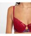 Soutien-gorge ampliforme coques moulées souples bordeaux Alma