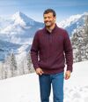 Вязаный Свитер с Воротником на Пуговицах Atlas For Men