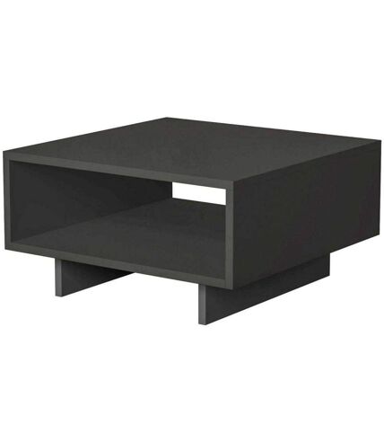 Table basse en aggloméré anthracite Hola