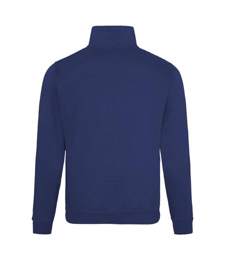 Sweatshirt à fermeture zippée homme bleu marine Awdis