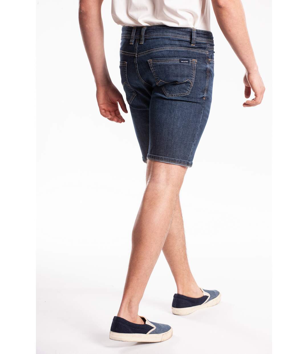 Bermuda denim stretch Fibreflex VASKEN DENIM 'Rica Lewis'-3