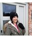 Ladies Thermal 40g 3M Insulation Fleece Lined Chenille Beanie Hat-3