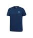 Mens St Ives Printed Organic T-shirt Navy Mountain Warehouse-3