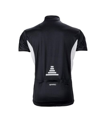 Veste performance bikewear homme noir / blanc Spiro