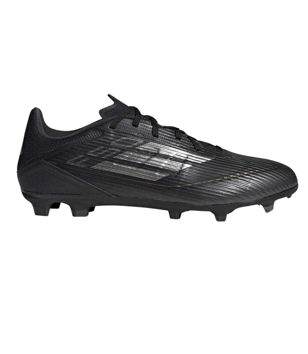 Chaussures De Foot Pour Terrain Ferme Messi F50 Homme Noir Argenté Adidas-1