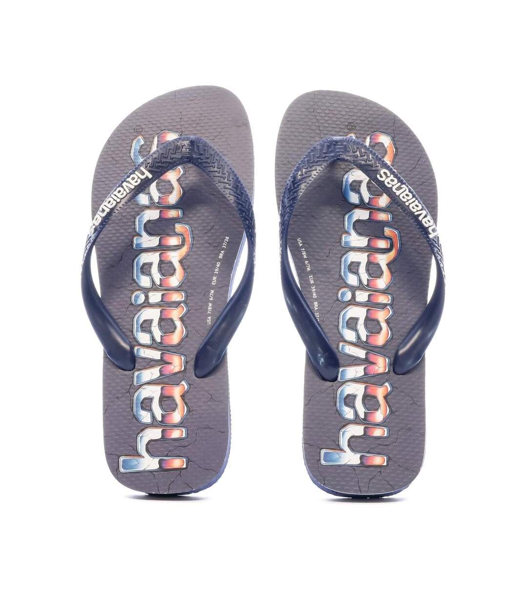 Tongs Marine Homme Havaianas Logomania Print - 35/36