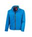 Mens classic soft shell jacket azure Result