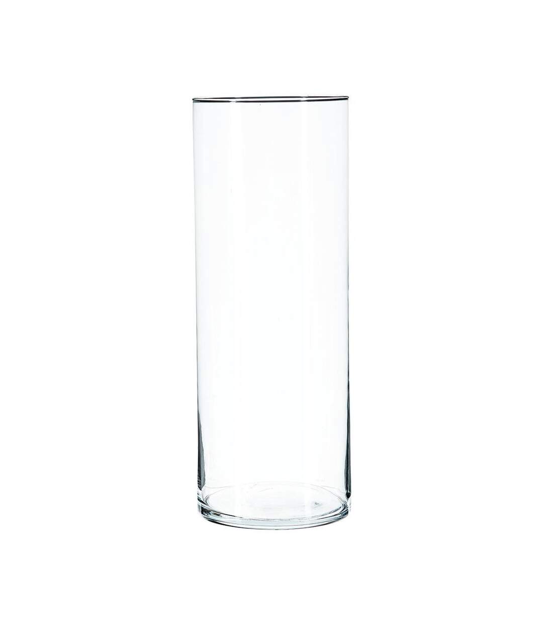 Vase Design Cylindrique 39cm Transparent-2