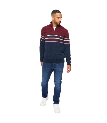 Pull Feldstan Homme Bleu Marine Bewley & Ritch