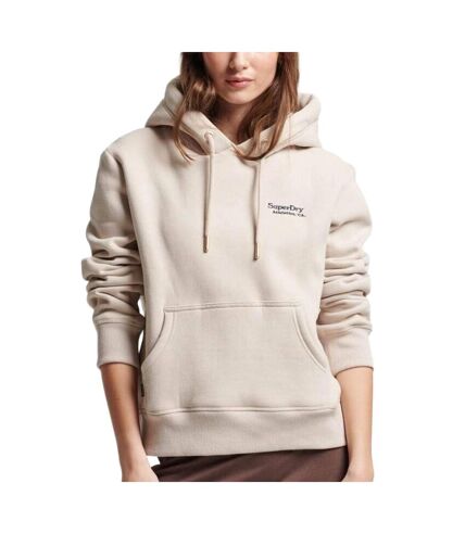 Sweat à capuche Ecru Femme Superdry W2012049A-9VB - L