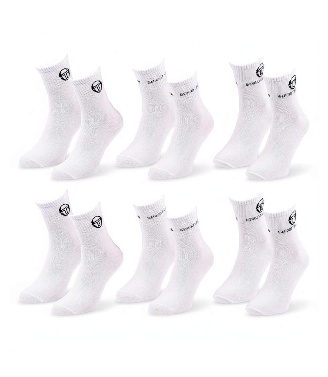 Sergio Tacchini Pack Chaussettes Courte Femme Quarter   Lot de 6-1
