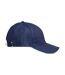 Casquette De Baseball Yetholm Adulte Noir Bleu Marine Coldstream-3