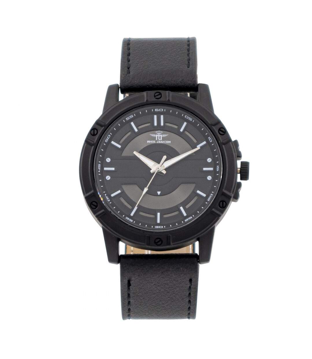 Magnifique Montre Homme Noir M. JOHN