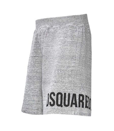 Mens Relaxed Fit Casual Shorts Grey DSquared2