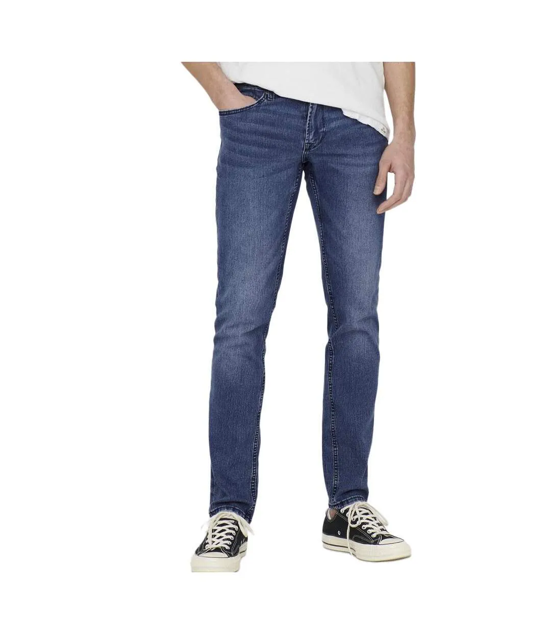 Jean slim bleu homme only & sons 22024327-1