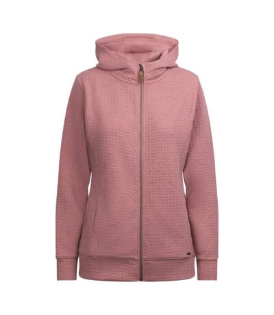 Womens/ladies winnie hoodie light mulberry marl Trespass