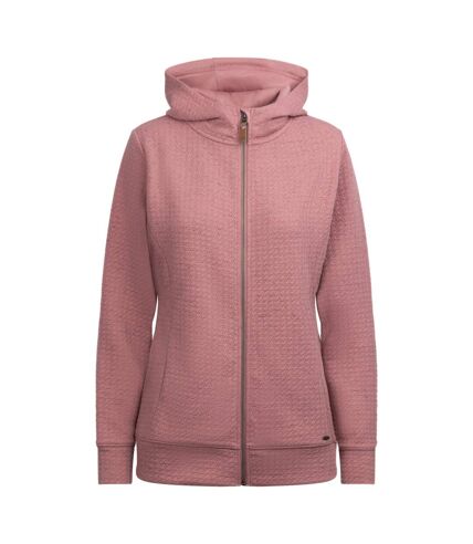 Womens/ladies winnie hoodie light mulberry marl Trespass