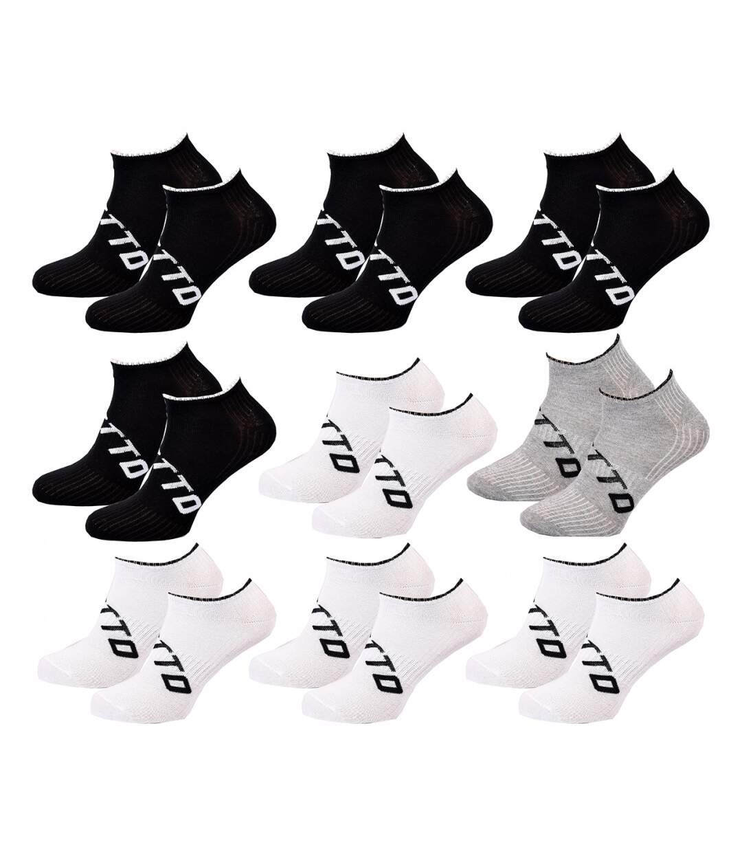 Chaussettes Homme LOTTO - Pack de 9-1