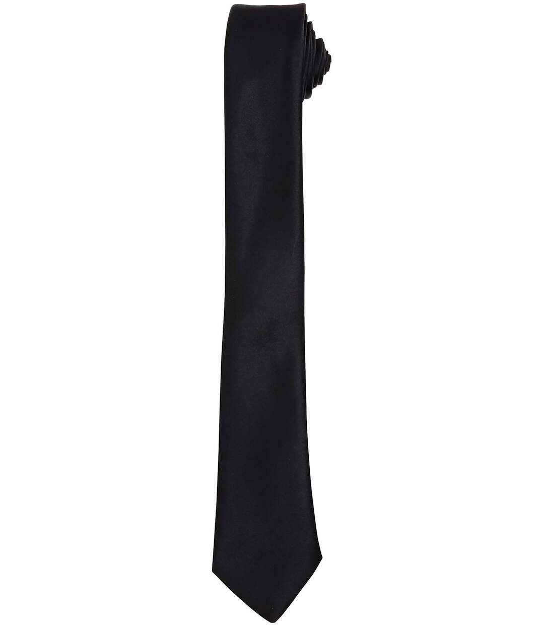 Cravate fine - PR793 - noir-2