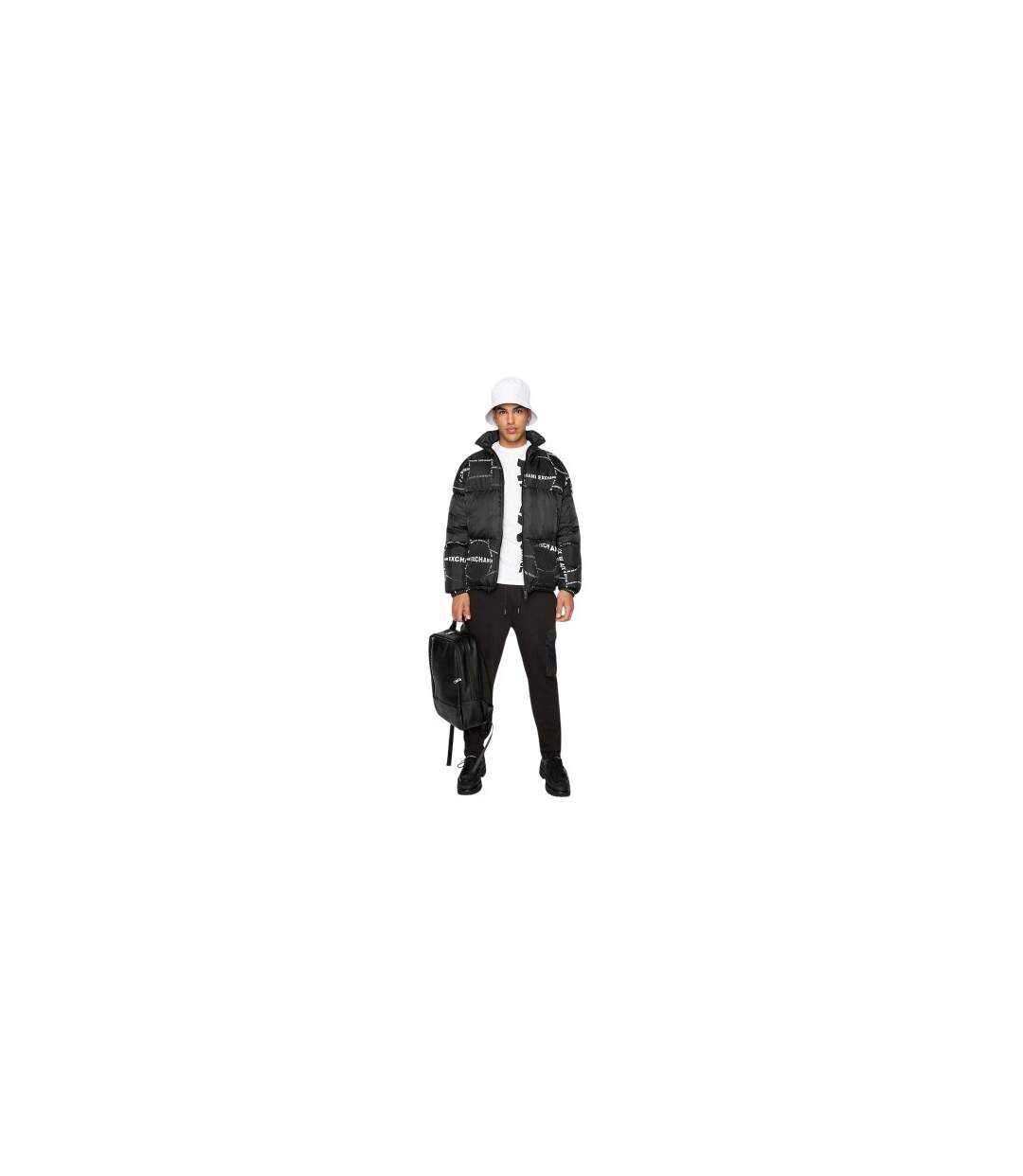 Pantalon Motif/style Uni Homme Noir Armani Exchange-1
