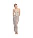 Paréo Motif/style Imprimé Serpent Femme Blanc Cassé Good American-4