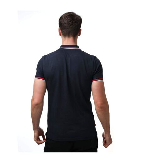 Unisex Adult Tipped Short-sleeved Polo Shirt Navy Timberland