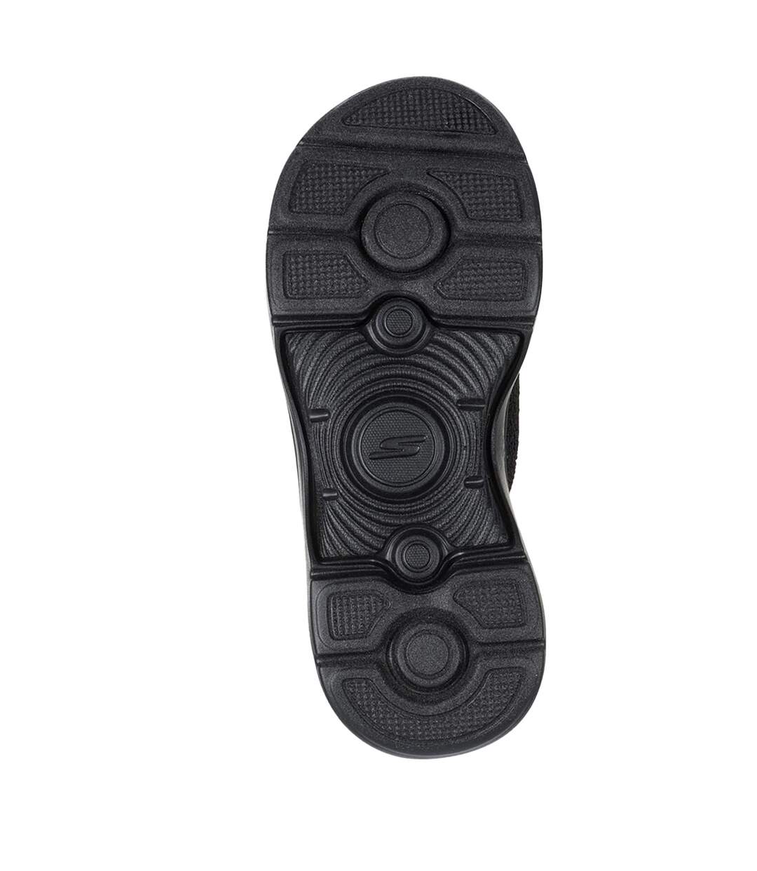 Womens/ladies Go Walk Arch Fit 2.0 Flip Flops Black Skechers-4