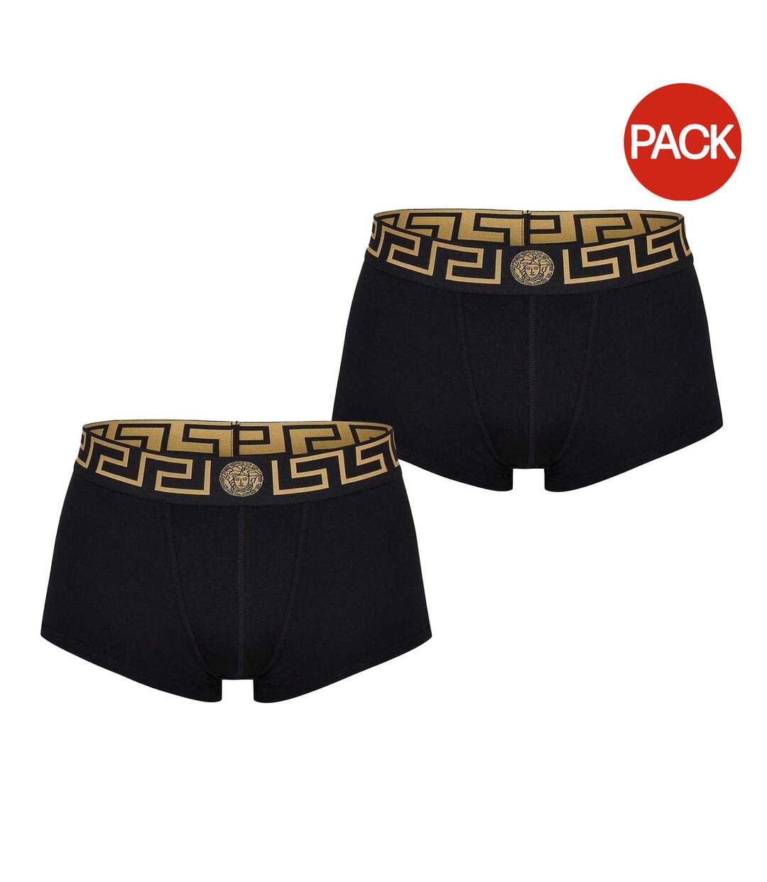 Sous-vêtements Greca Homme Noir Versace-3