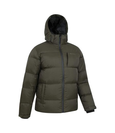 Mens Frost Ii Extreme Down Jacket Khaki Green Mountain Warehouse