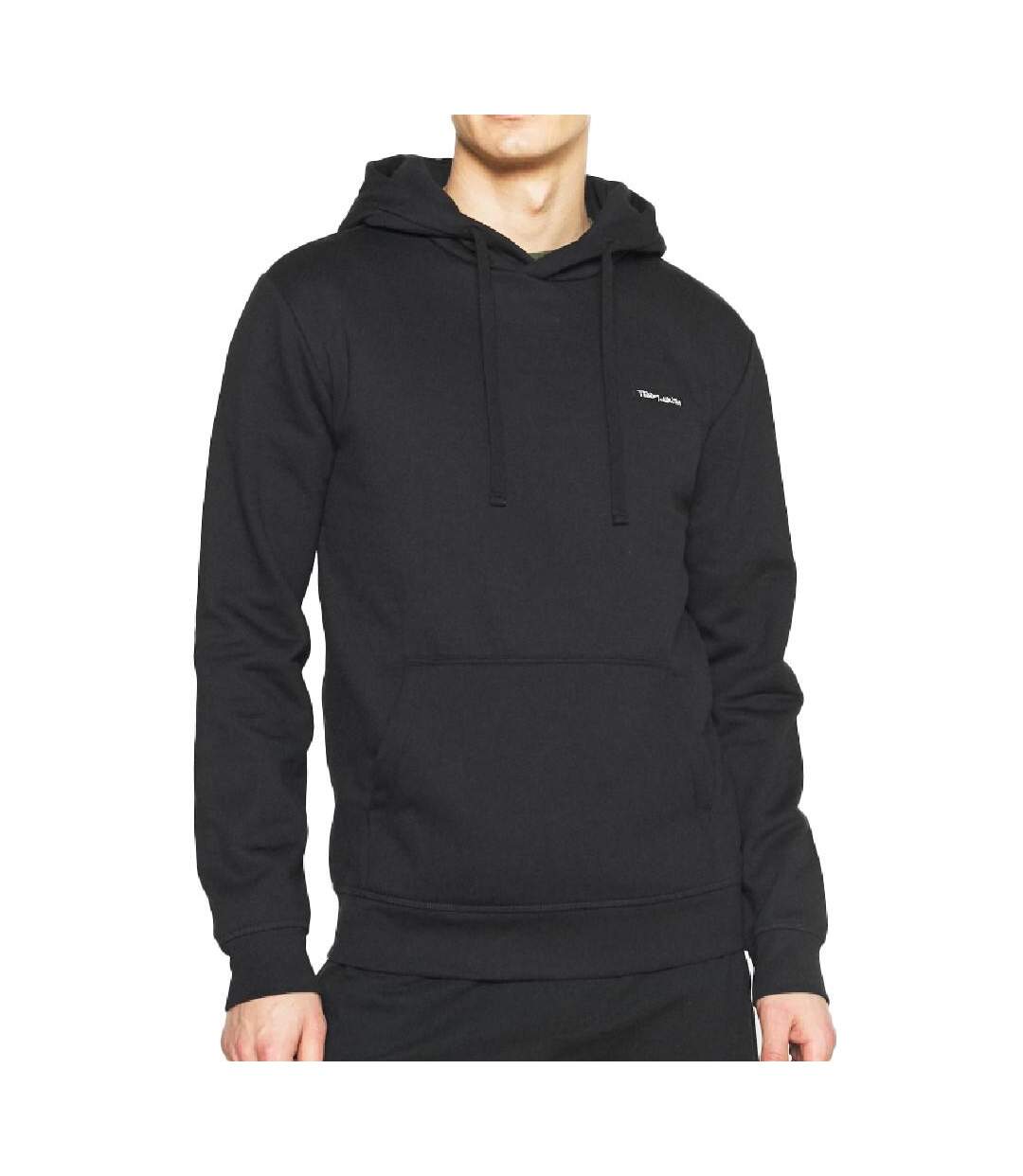 Sweat à capuche noir homme teddy smith nark-1