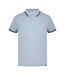 Polo Motif/style Logo Lazer Homme Bleu Noir Firetrap-1