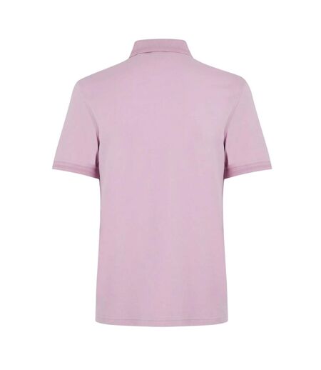Polo Manches Courtes Homme Violet Boss