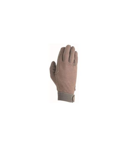 Gants d´équitation pimple palm adulte marron Hy5