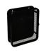 Boîte à Clés en Métal Design Grillage 32cm Noir-1