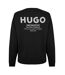 Mens Logo Sweatshirt Black Hugo-2