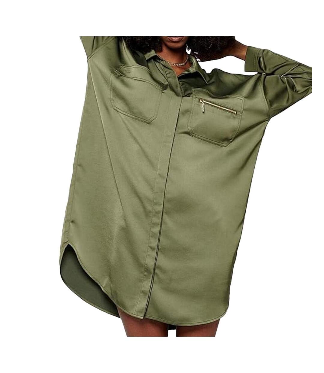 Robe kaki femme kaporal siren-1