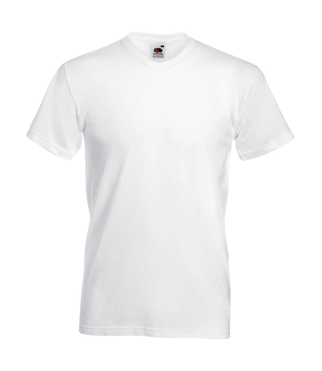 T-shirt à manches courtes homme blanc Fruit of the Loom