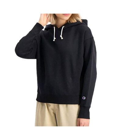 Sweat noir femme champion reverse 112724 - l