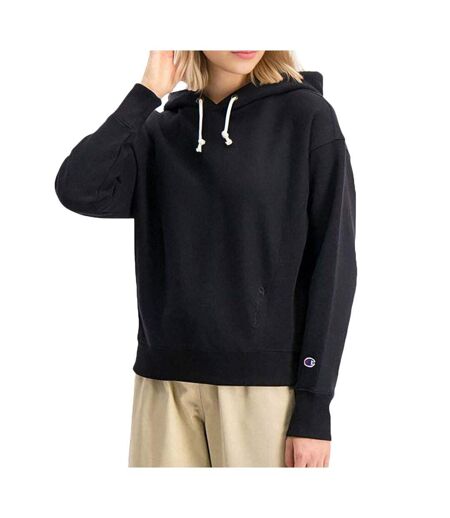 Sweat noir femme champion reverse 112724 - l