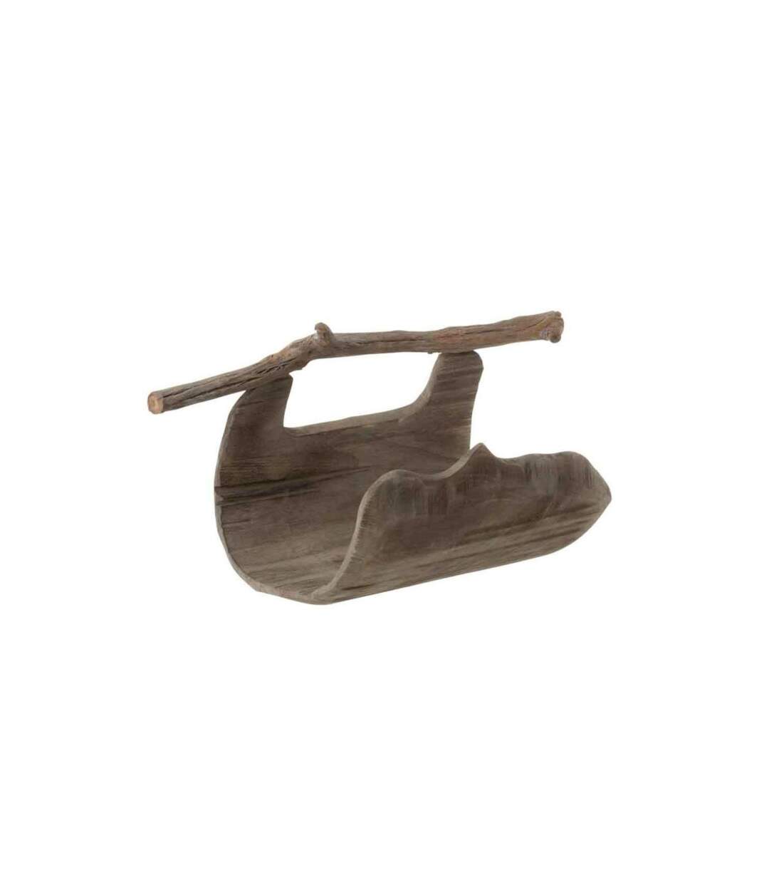 Support pour Plantes en Bois Valeria 45cm Naturel-1