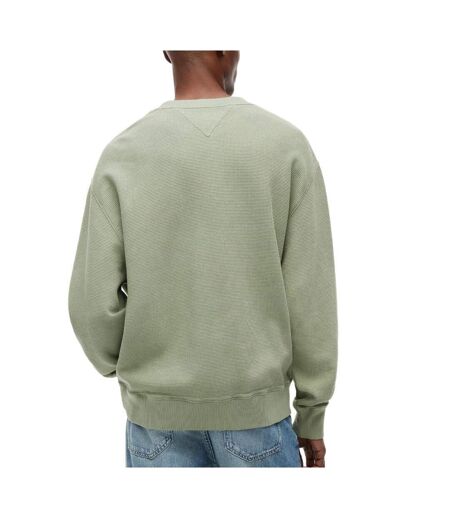 Sweat vert homme tommy hilfiger washed