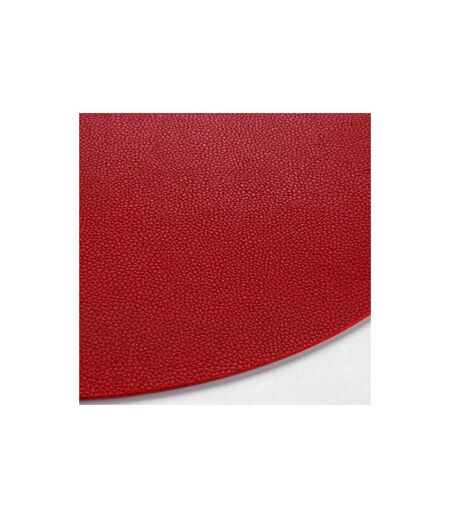 Set de Table Rond Granis 38cm Rouge