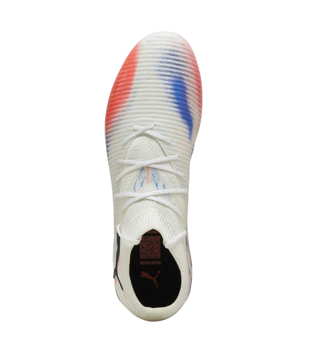 Mens Future 8 Pro Artificial Ground Football Boots White Black Red Puma-3