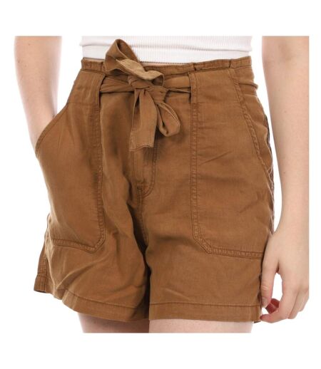 Short Camel Femme Teddy Smith Sherwood - XS